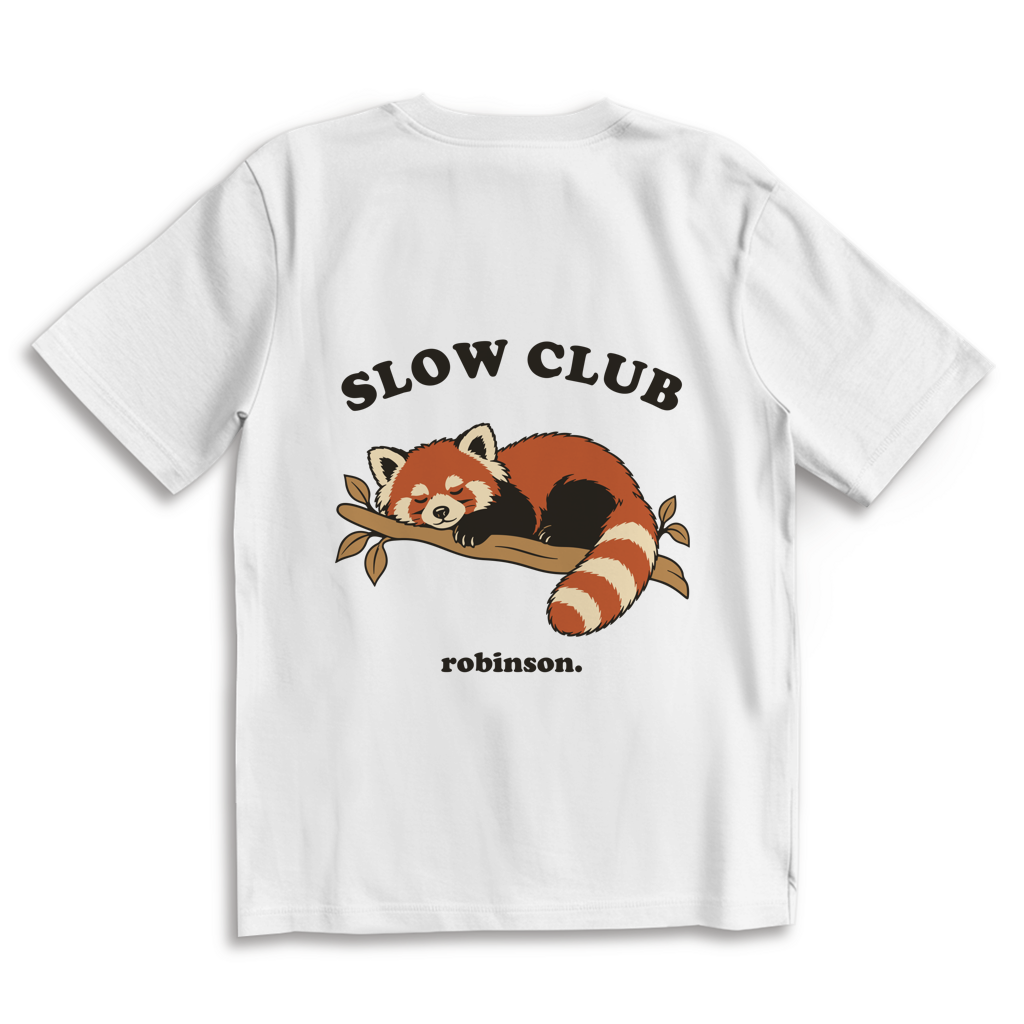 Slow Club Oversized Tee