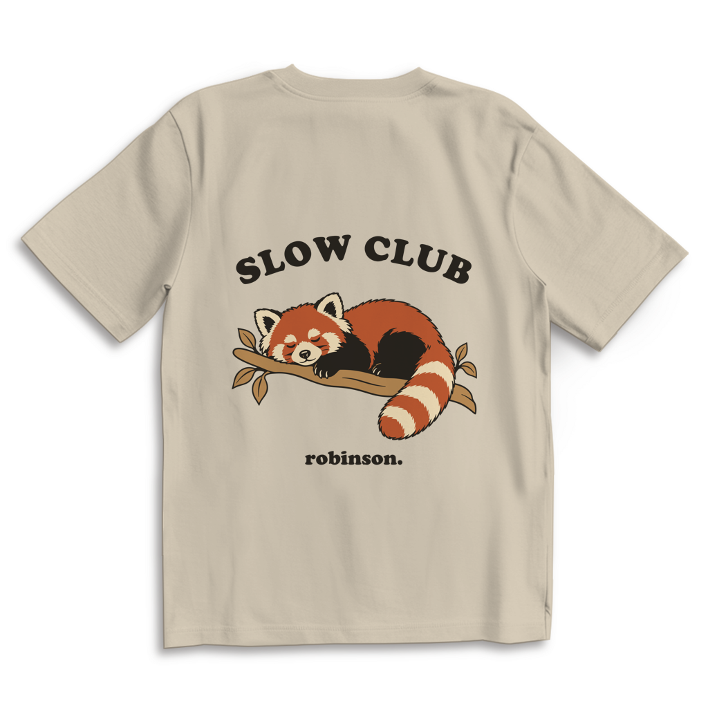 Slow Club Oversized Tee