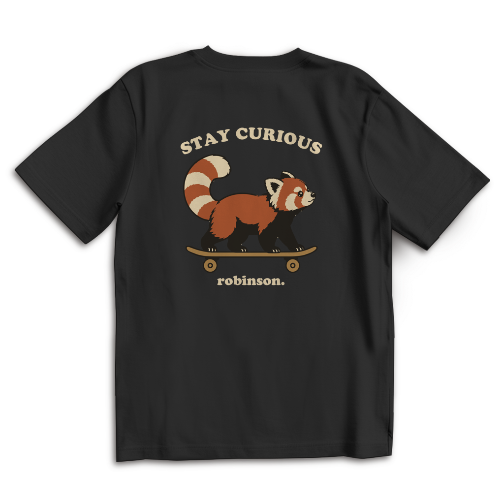 Stay Curious Oversized Tee