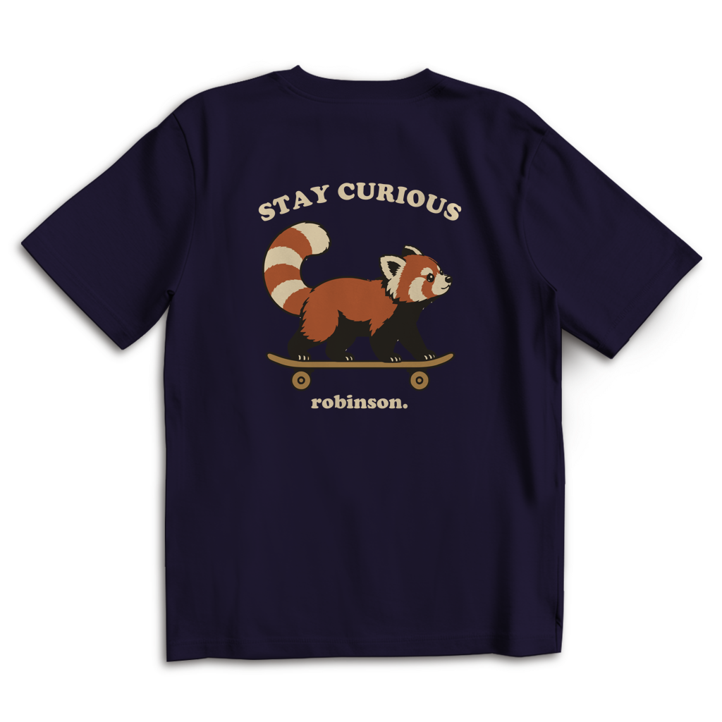 Stay Curious Oversized Tee